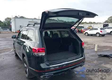 2021 Volkswagen Atlas 3.6L V6 Se W/Technology R-Line из США, поврежденный, VIN 1V2RR2CA8MC581716